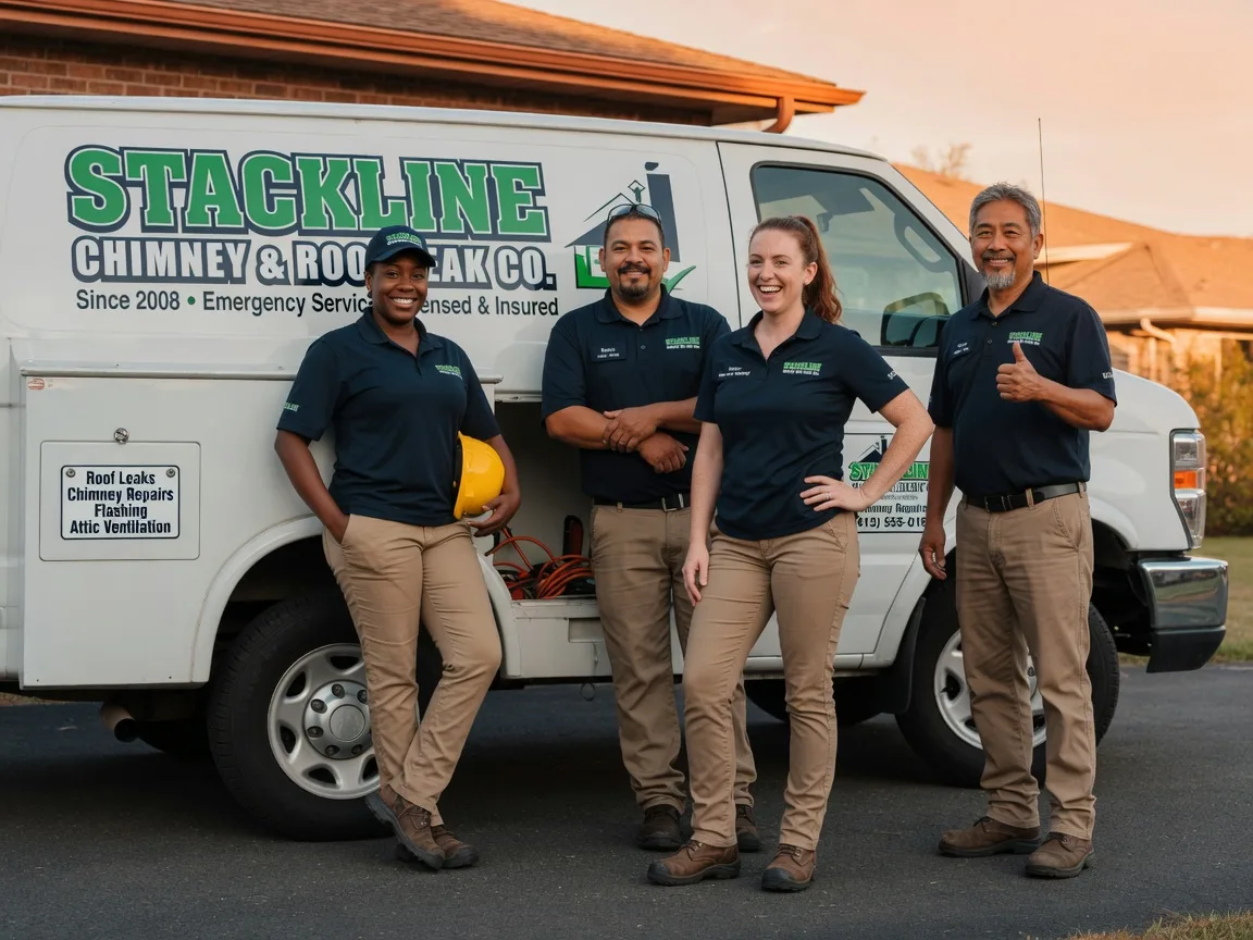 Chimney flashing repair company in Tunica, MS